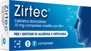Zirtec per i sintomi di allergia e orticaria